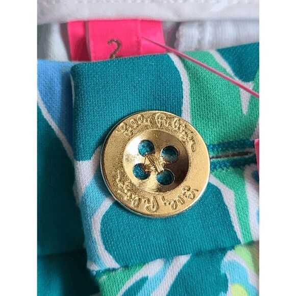 💚🌴 LILLY PULITZER 5" Callahan Mid Rise Stretch Short with Pockets SIZE 2 NWT - Picture 11 of 16